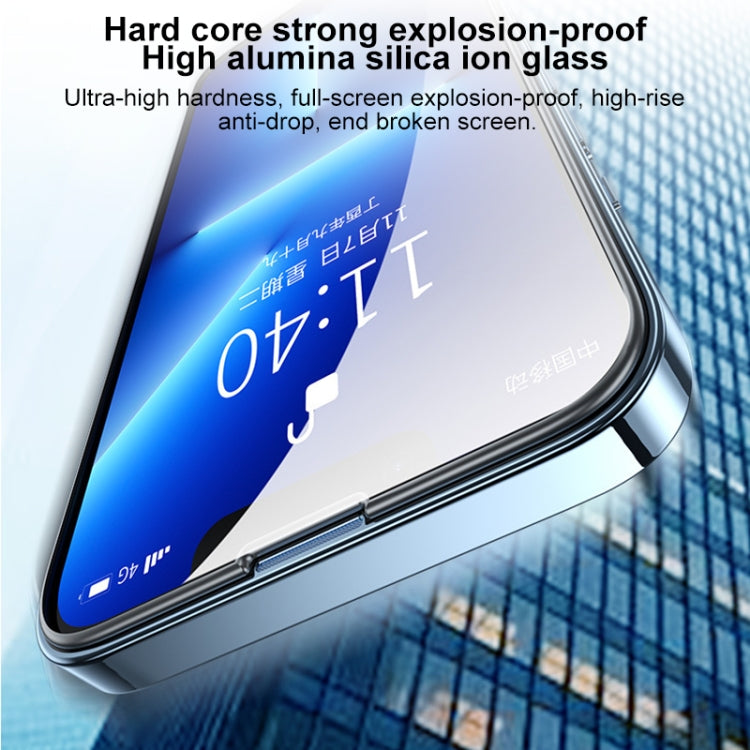 For iPhone 14 WEKOME 9D Curved Frosted Tempered Glass Film - iPhone 14 Cases by WK | Online Shopping UK | buy2fix