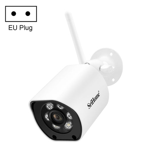SriHome SH034C 4.0MP AI Humanoid Tracking WiFi Outdoor Surveillance Camera(EU Plug) - Security by SriHome | Online Shopping UK | buy2fix