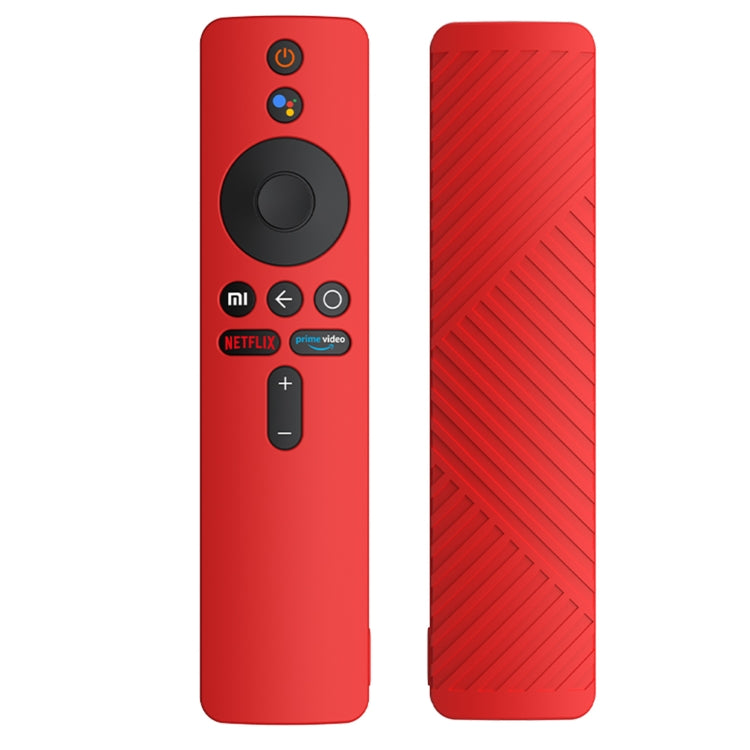 For Xiaomi MiBox S Solid Color Silicone Protective Cover(Red) - Consumer Electronics by buy2fix | Online Shopping UK | buy2fix
