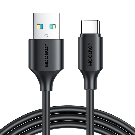 JOYROOM S-UC027A9 3A USB to USB-C/Type-C Fast Charging Data Cable, Length:1m(Black) -  by JOYROOM | Online Shopping UK | buy2fix