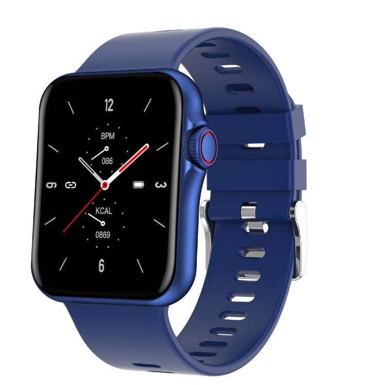 D07 1.7 inch Square Screen Smart Watch with Payment NFC Encoder(Blue) - Smart Wear by buy2fix | Online Shopping UK | buy2fix