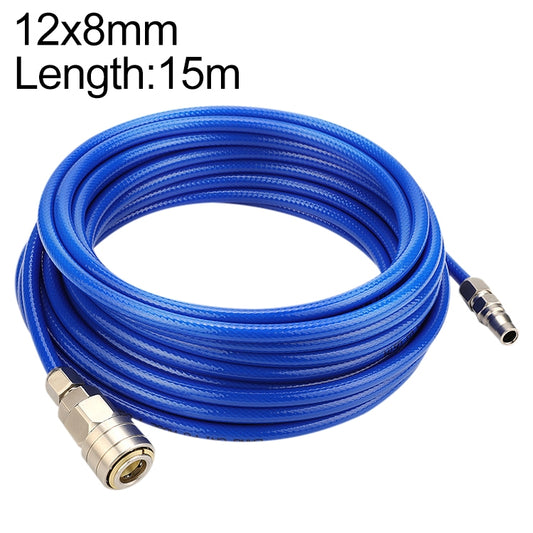 LAIZE High Pressure Flexible Polyurethane Pneumatic Tubing with Connector, Specification:12x8mm, 15m -  by LAIZE | Online Shopping UK | buy2fix