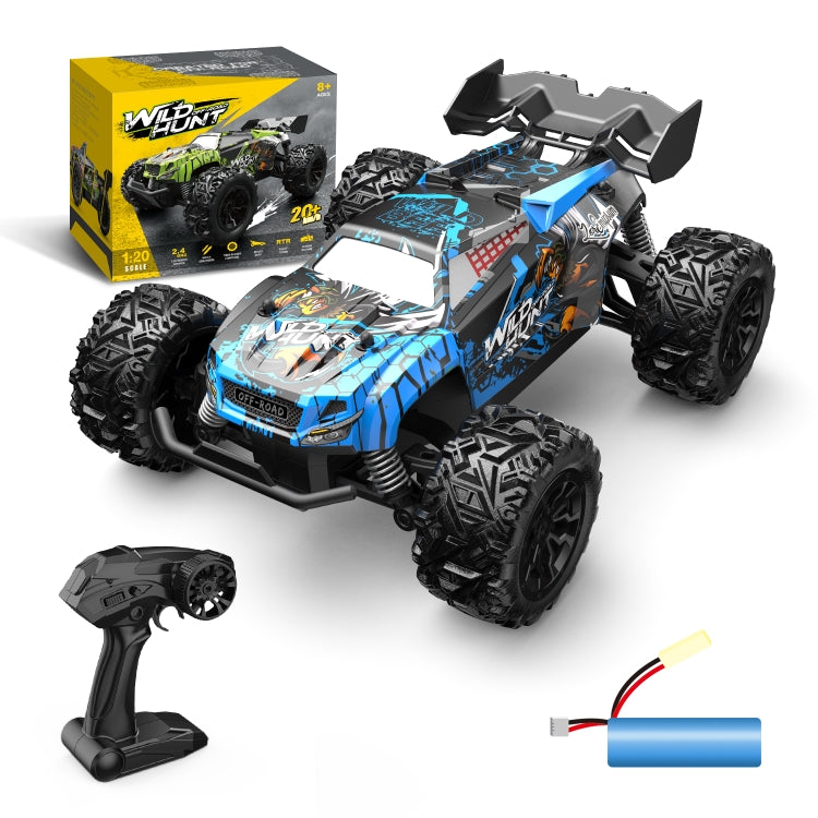 2.4G 1:20 Full Scale RC Off-road Vehicle(Blue) - RC Cars by buy2fix | Online Shopping UK | buy2fix