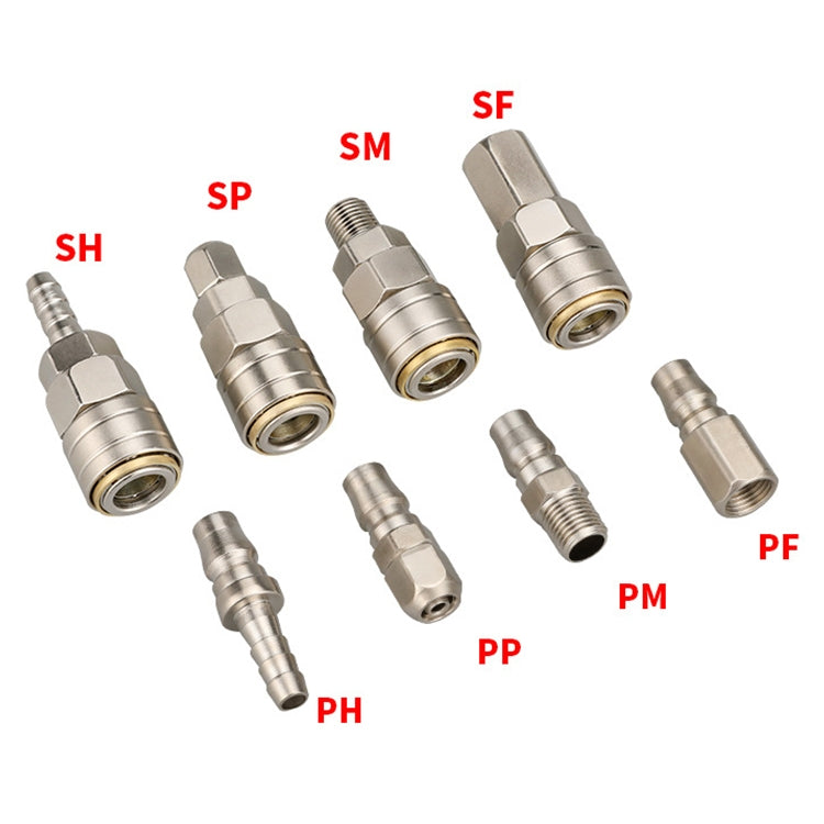 LAIZE SH-30 10pcs C-type Self-lock Pneumatic Quick Fitting Connector -  by LAIZE | Online Shopping UK | buy2fix