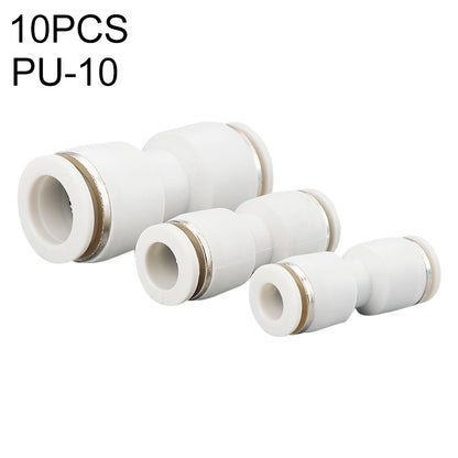 PU-10 LAIZE 10pcs PU Straight Pneumatic Quick Fitting Connector -  by LAIZE | Online Shopping UK | buy2fix
