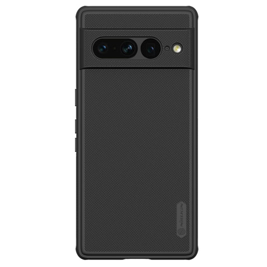 For Google Pixel 7 Pro 5G NILLKIN Super Frosted Shield Pro PC + TPU Phone Case(Black) - Google Cases by NILLKIN | Online Shopping UK | buy2fix