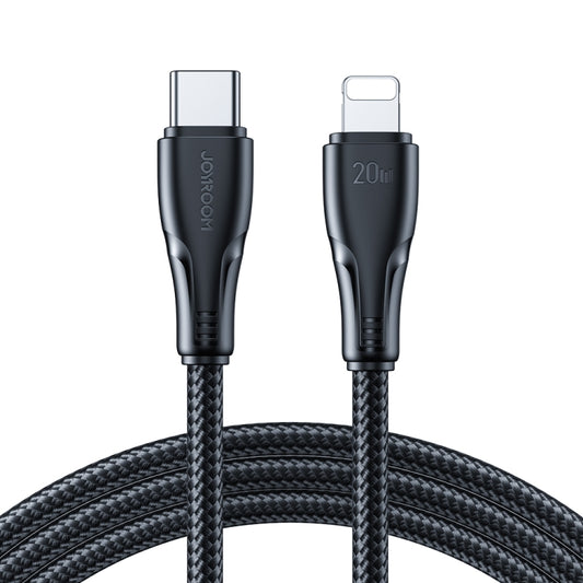 JOYROOM 20W Type-C to 8 Pin Surpass Series Fast Charging Data Cable, Length:1.2m(Black) - 2 in 1 Cable by JOYROOM | Online Shopping UK | buy2fix