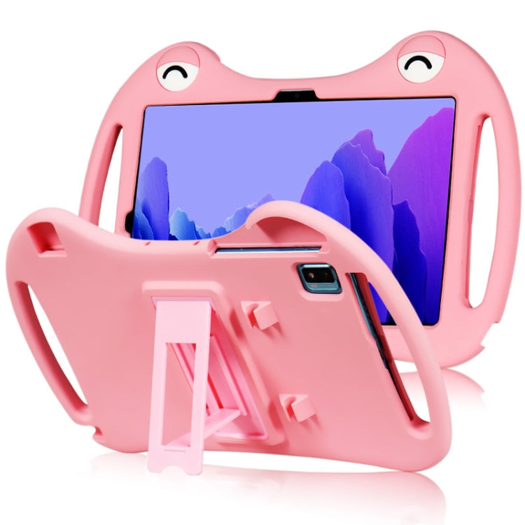 For TCL Tab Pro 5G Cartoon Silicone Shockproof Protective Tablet Case with Stand & Pen Slot(Pink) - Others by buy2fix | Online Shopping UK | buy2fix