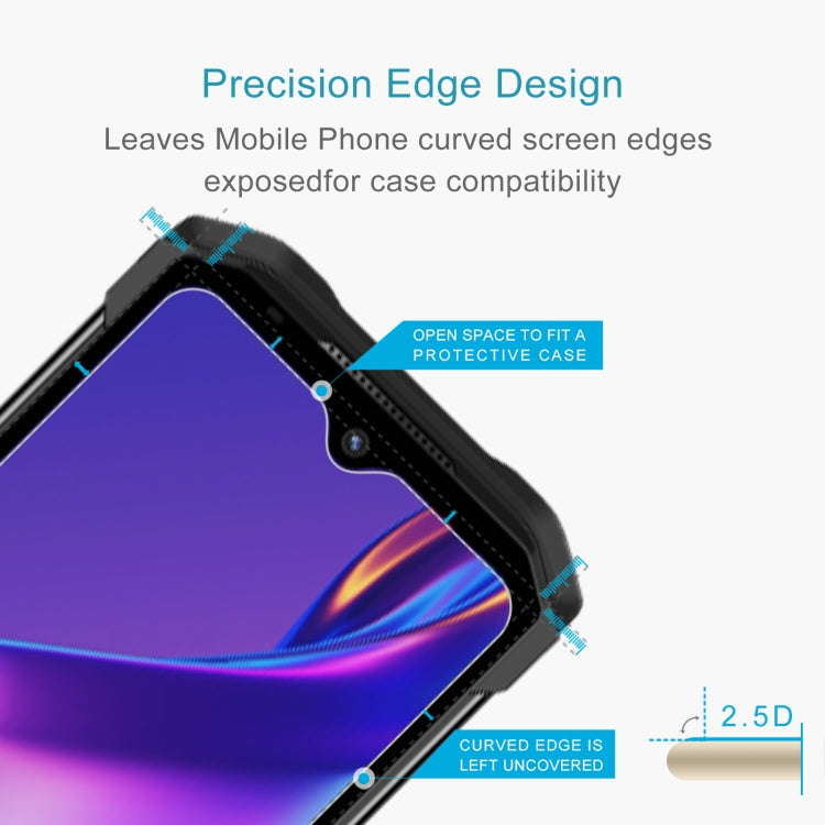 For DOOGEE S99 50pcs 0.26mm 9H 2.5D Tempered Glass Film - For Doogee by buy2fix | Online Shopping UK | buy2fix