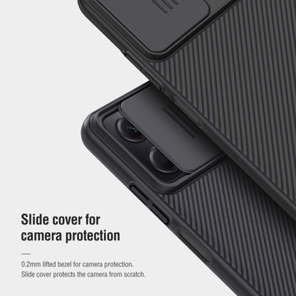 For Xiaomi Redmi Note 12 China NILLKIN Black Mirror Series PC Camshield Full Coverage Dust-proof Scratch Resistant Case(Blue) - Note 12 Cases by NILLKIN | Online Shopping UK | buy2fix