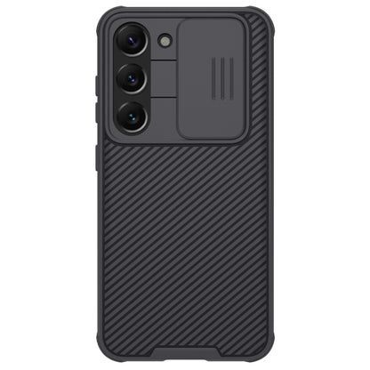 For Samsung Galaxy S23+ 5G NILLKIN Black Mirror Pro Series Camshield Phone Case(Black) - Galaxy S23+ 5G Cases by NILLKIN | Online Shopping UK | buy2fix
