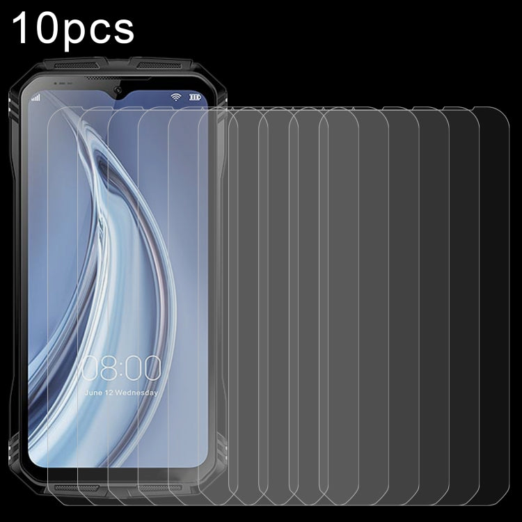 For Doogee S100 10pcs 0.26mm 9H 2.5D Tempered Glass Film - For Doogee by buy2fix | Online Shopping UK | buy2fix