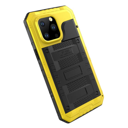 For iPhone 14 Pro Max RedPepper Wolf 360 Full Body Rugged Life Waterproof Phone Case(Yellow) - iPhone 14 Pro Max Cases by RedPepper | Online Shopping UK | buy2fix