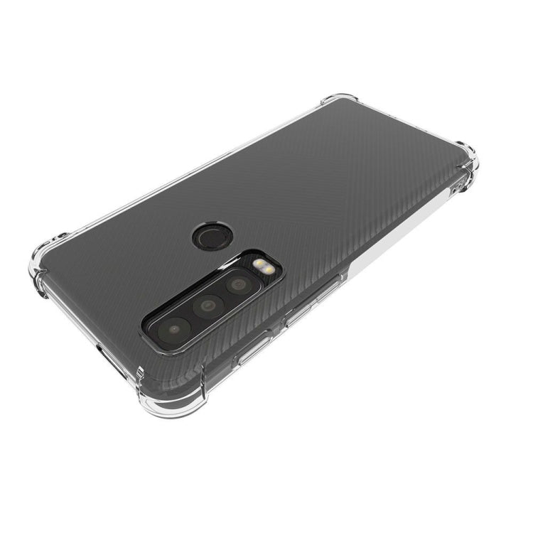 For CAT S75 5G / Motorola Defy 2 Shockproof Non-slip Thickening TPU Phone Case(Transparent) - Motorola Cases by buy2fix | Online Shopping UK | buy2fix
