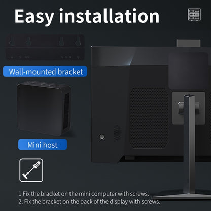 ZX03 Windows 11 Mini PC, Intel Alder Lake N95, Support Dual HDMI Output, Spec:8GB+256GB(EU Plug) -  by buy2fix | Online Shopping UK | buy2fix