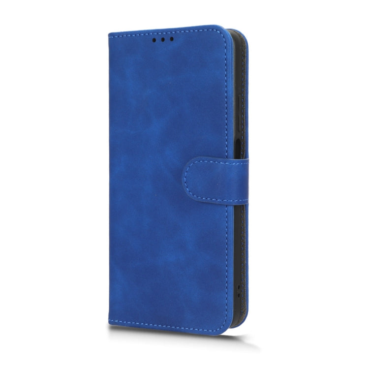 For Realme C55 Skin Feel Magnetic Flip Leather Phone Case(Blue) - Realme Cases by buy2fix | Online Shopping UK | buy2fix