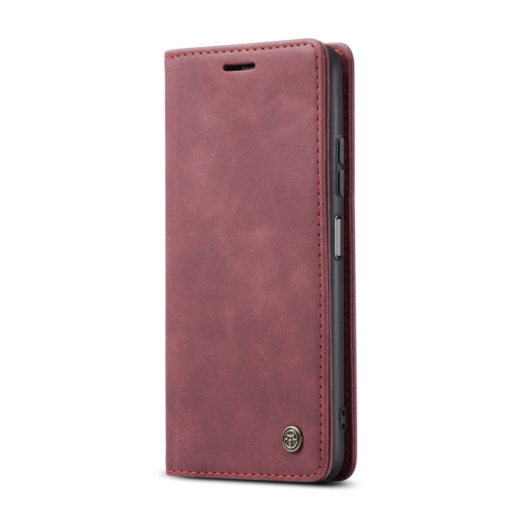 For Xiaomi Redmi Note 12 Pro+ 5G CaseMe 013 Multifunctional Horizontal Flip Leather Phone Case(Wine Red) - Note 12 Pro+ Cases by CaseMe | Online Shopping UK | buy2fix
