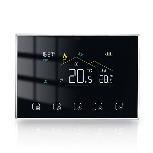 BHT-8000RF-VA- GAC Wireless Smart LED Screen Thermostat Without WiFi, Specification:Water Boiler Heating - Consumer Electronics by buy2fix | Online Shopping UK | buy2fix