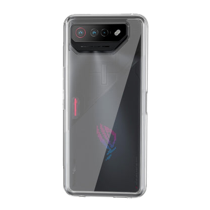 For Asus ROG Phone 7 / 7 Ultimate Clear PC + TPU Shockproof Phone Case(White) - ASUS Cases by buy2fix | Online Shopping UK | buy2fix