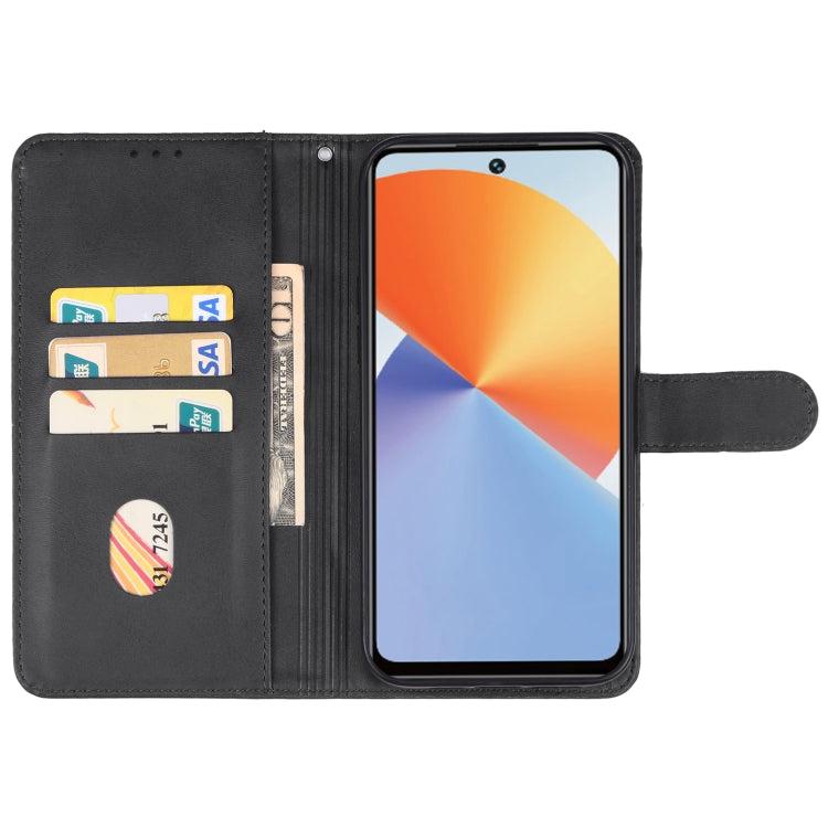 For Infinix Note 30 5G Leather Phone Case(Black) - Infinix Cases by buy2fix | Online Shopping UK | buy2fix