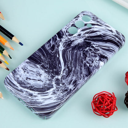 For Samsung Galaxy S23 5G Marble Pattern Phone Case(Black White) - Galaxy S23 5G Cases by buy2fix | Online Shopping UK | buy2fix