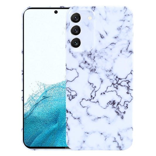 For Samsung Galaxy S22 5G Marble Pattern Phone Case(Green White) - Galaxy S22 5G Cases by buy2fix | Online Shopping UK | buy2fix
