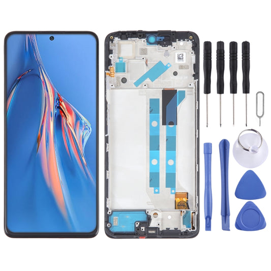 OLED Material LCD Screen For Xiaomi Redmi Note 11E Pro 5G Digitizer Full Assembly with Frame - LCD Screen by buy2fix | Online Shopping UK | buy2fix