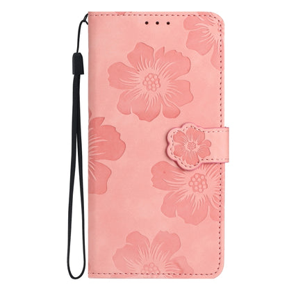 For Xiaomi Mi 11 Pro Flower Embossing Pattern Leather Phone Case(Pink) - Xiaomi Cases by buy2fix | Online Shopping UK | buy2fix