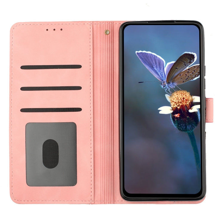 For Xiaomi Mi 11 Pro Flower Embossing Pattern Leather Phone Case(Pink) - Xiaomi Cases by buy2fix | Online Shopping UK | buy2fix