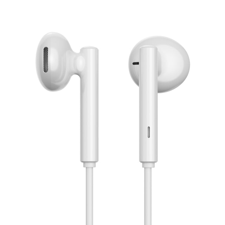 JOYRO0M JR-EC05 Type-C Half In-Ear Wired Earphone, Length: 1.2m(White) - Type-C Earphone by JOYROOM | Online Shopping UK | buy2fix