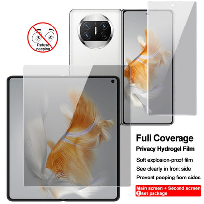 For Huawei Mate X5 / X3 1 Sets imak Anti-spy Curved Full Screen Hydrogel Film (Outer Screen + Inner Screen) - Huawei Tempered Glass by imak | Online Shopping UK | buy2fix