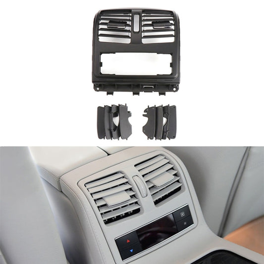 For Mercedes-Benz CLS W218 Car Rear Air Conditioner Air Outlet Panel 21883004549116, Style:High Version(Black) - Air Conditioning System by imak | Online Shopping UK | buy2fix