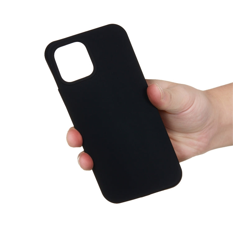 For iPhone 15 Pro Solid Color Silicone Phone Case(Black) - iPhone 15 Pro Cases by buy2fix | Online Shopping UK | buy2fix