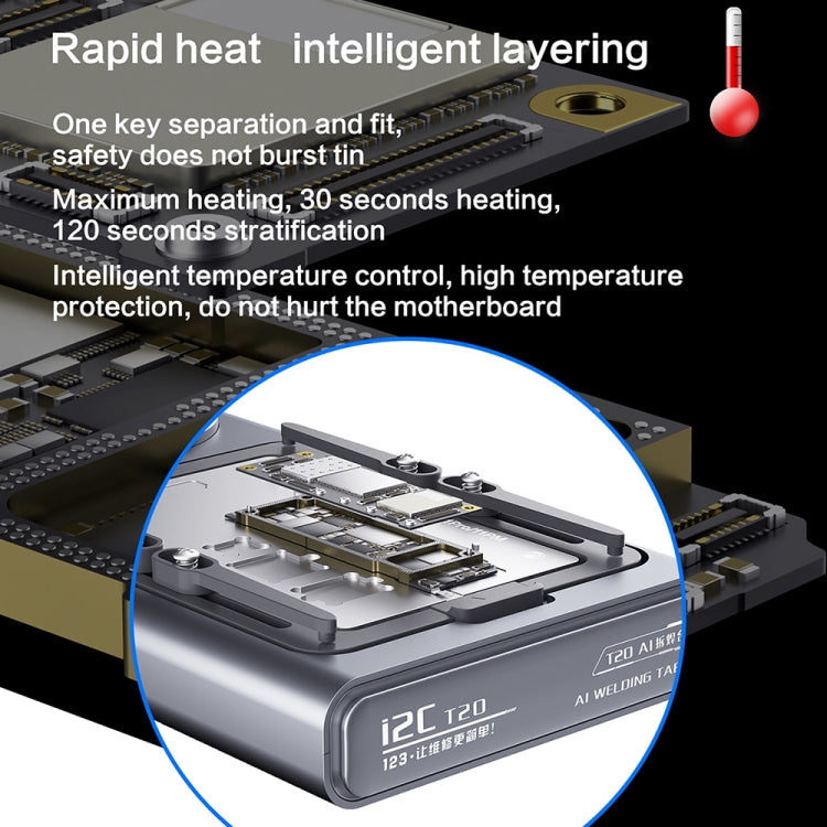 i2C T20 Heating Platform Module For iPhone 12 Series - Repair Platform by buy2fix | Online Shopping UK | buy2fix