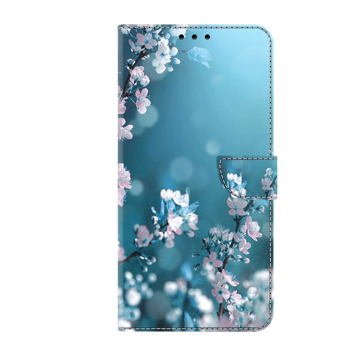 For Xiaomi Redmi Note 10 4G Crystal 3D Shockproof Protective Leather Phone Case(Plum Flower) - Xiaomi Cases by buy2fix | Online Shopping UK | buy2fix