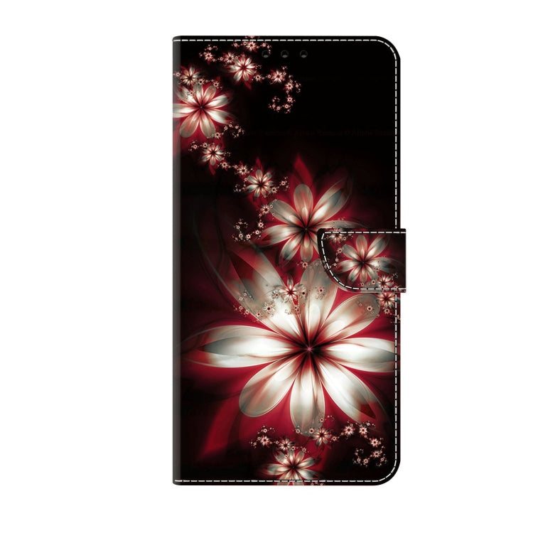 For Xiaomi Redmi Note 11 Global Crystal 3D Shockproof Protective Leather Phone Case(Fantastic Flower) - Xiaomi Cases by buy2fix | Online Shopping UK | buy2fix