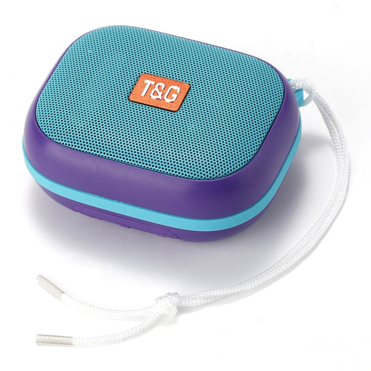T&G TG-394 Outdoor TWS Wireless Bluetooth IPX7 Waterproof Speaker(Purple) - Mini Speaker by T&G | Online Shopping UK | buy2fix