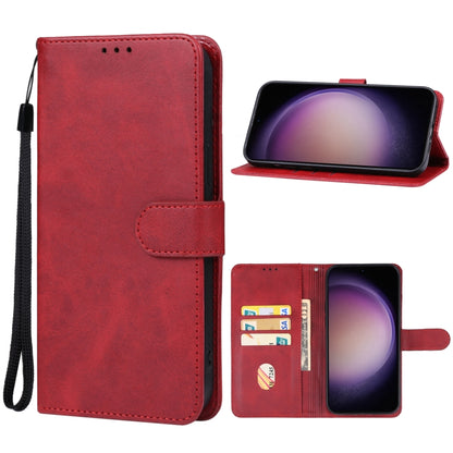 For Samsung Galaxy S23 FE 5G Leather Phone Case(Red) - Galaxy S23 FE 5G Cases by buy2fix | Online Shopping UK | buy2fix