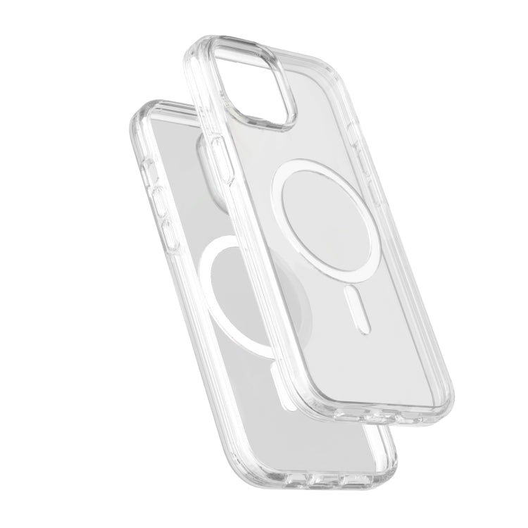 For iPhone 15 Terminator Style Transparent MagSafe Magnetic Phone Case(Transparent) - iPhone 15 Cases by buy2fix | Online Shopping UK | buy2fix
