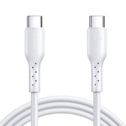 JOYROOM SA26-CC3 Flash Charge Series 60W USB-C / Type-C to USB-C / Type-C Fast Charging Data Cable, Cable Length:2m(White) - USB-C & Type-C Cable by JOYROOM | Online Shopping UK | buy2fix