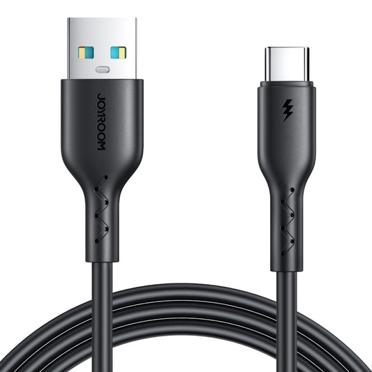 JOYROOM SA26-AC3 Flash Charge Series 3A USB to USB-C / Type-C Fast Charging Data Cable, Cable Length:2m(Black) - USB-C & Type-C Cable by JOYROOM | Online Shopping UK | buy2fix