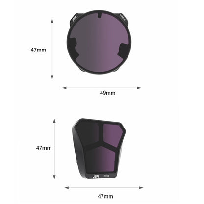 For DJI Mavic 3 Pro JSR KH Series Drone Lens Filter, Filter:Wide Angle - Mavic Lens Filter by JSR | Online Shopping UK | buy2fix