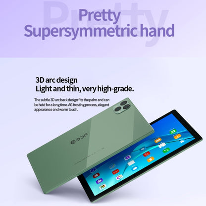 BDF P50 4G LTE Tablet PC 10.1 inch, 8GB+128GB, Android 11 MTK6755 Octa Core, Support Dual SIM, EU Plug(Silver) - BDF by BDF | Online Shopping UK | buy2fix