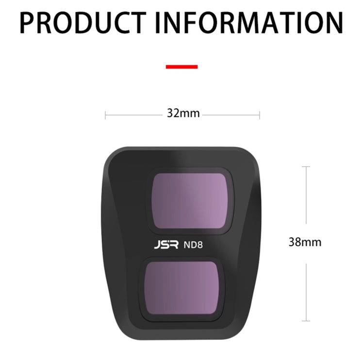 For DJI Air 3 JSR KB Series Drone Lens Filter, Filter:ND32PL - Lens Filter by JSR | Online Shopping UK | buy2fix