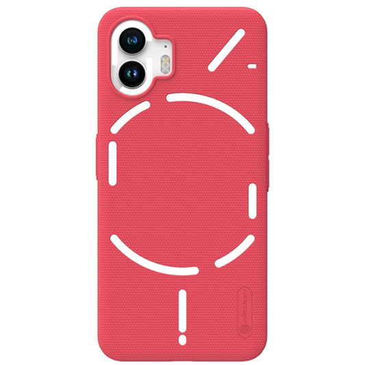 For Nothing Phone 2 NILLKIN Frosted Shield Phone Protective Case(Red) - More Brand by NILLKIN | Online Shopping UK | buy2fix