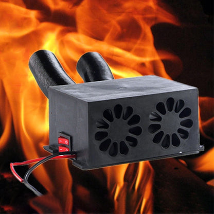 Engineering Vehicle Electric Heater Demister Defroster, Specification:DC 12V 2-hole - Heating & Fans by buy2fix | Online Shopping UK | buy2fix