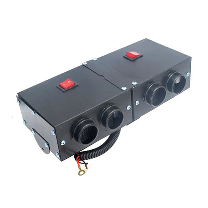 Car High-power Electric Heater Defroster, Specification:24V 4-hole - Heating & Fans by buy2fix | Online Shopping UK | buy2fix
