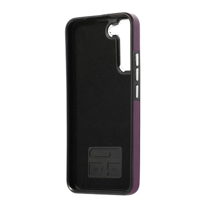 For Samsung Galaxy S23+ 5G Side Leather Magsafe Phone Case(Dark Purple) - Galaxy S23+ 5G Cases by buy2fix | Online Shopping UK | buy2fix