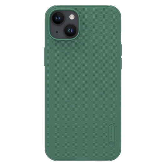 For iPhone 15 Plus NILLKIN Frosted Shield Pro Magnetic Magsafe Phone Case(Green) - iPhone 15 Plus Cases by NILLKIN | Online Shopping UK | buy2fix