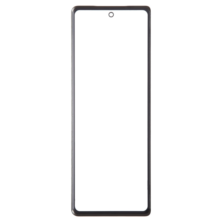 For Samsung Galaxy Z Fold SM-F900/W20 LCD Secondary Screen Outer Glass Lens with OCA Optically Clear Adhesive - Outer Glass Lens by buy2fix | Online Shopping UK | buy2fix